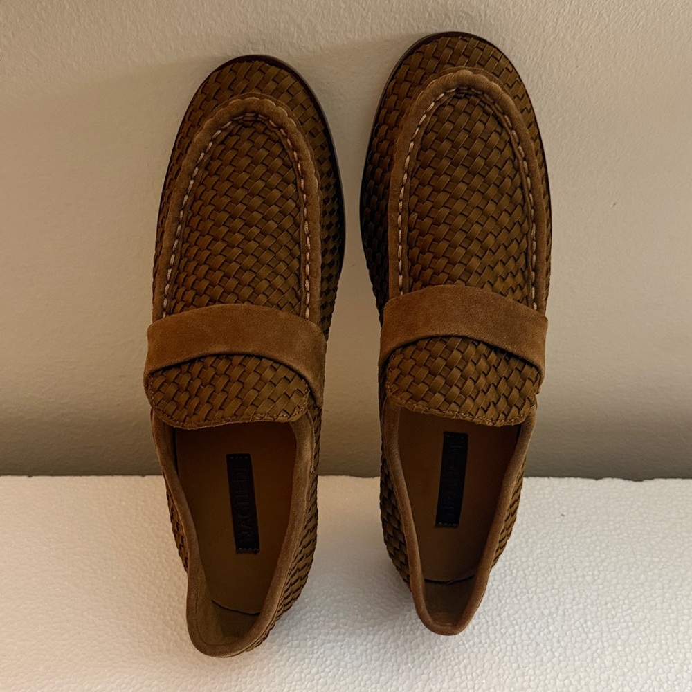 New Naghedi Sonoma Loafer Woven neoprene with soft suede backing  Leather sole - Picture 6 of 12